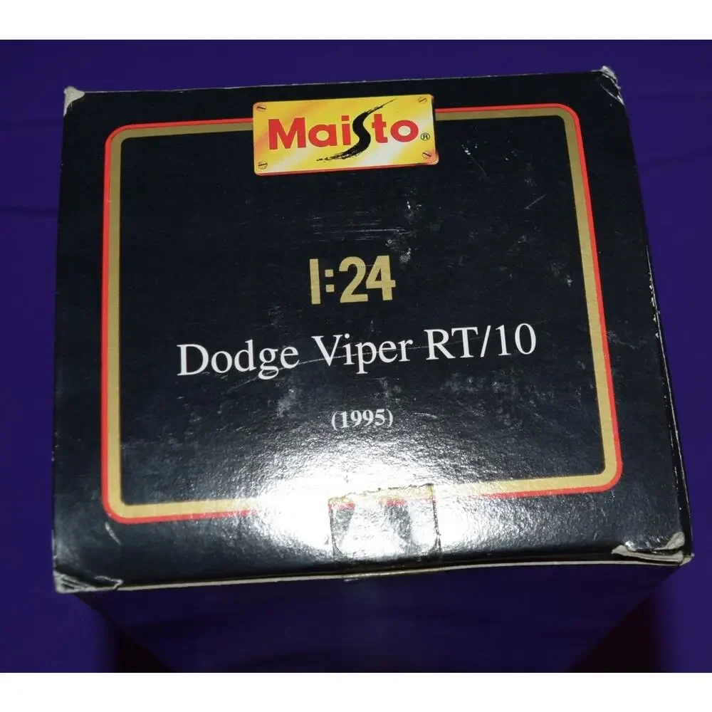 VTG 1995 Maisto DOGE VIPER RT/10 CONV. 1/24 scale Promo Model EMERALD ORIG.BOX